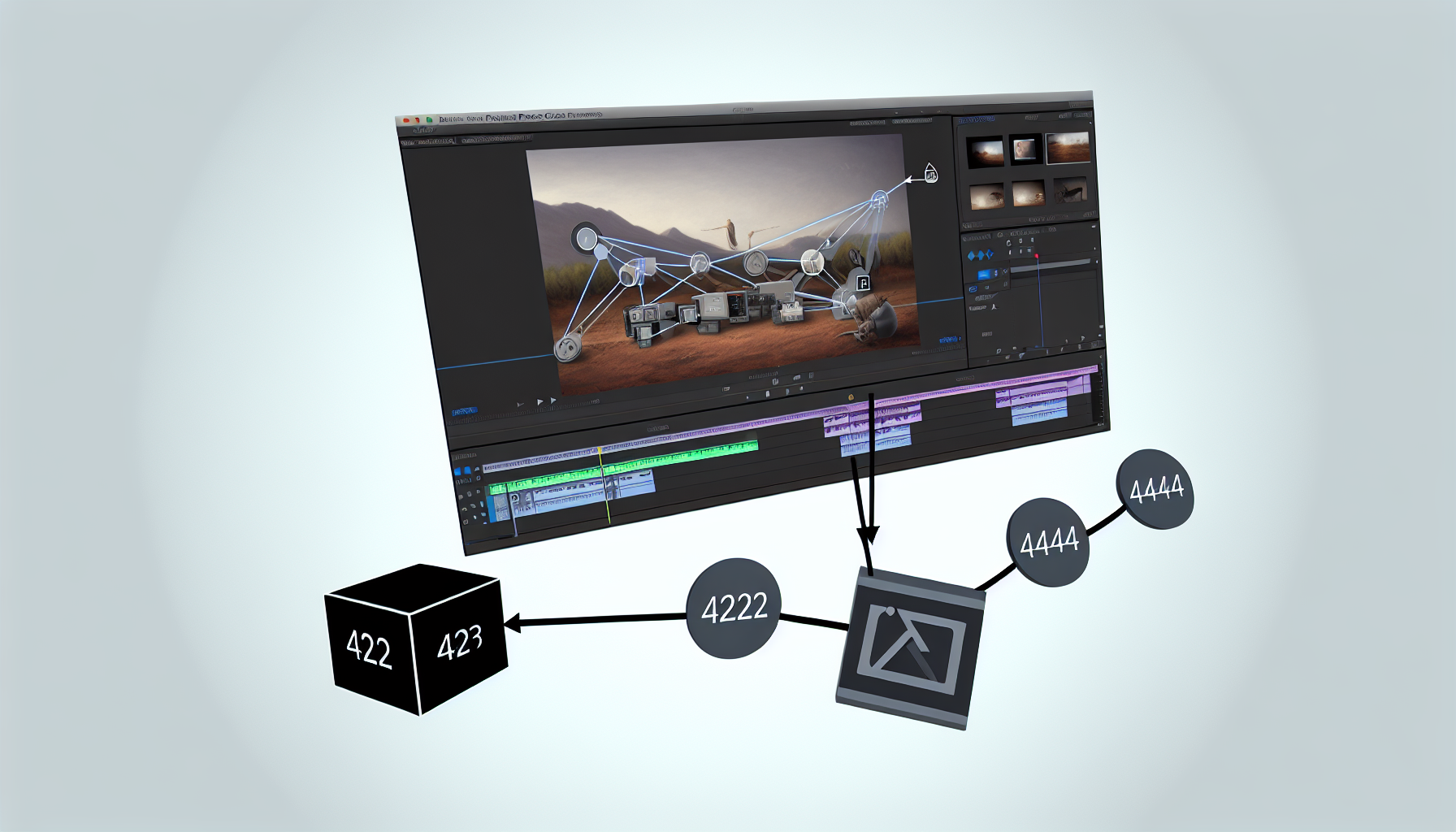 Apple ProRes 해독: 422, 4444 그리고 중요한 숫자의 의미