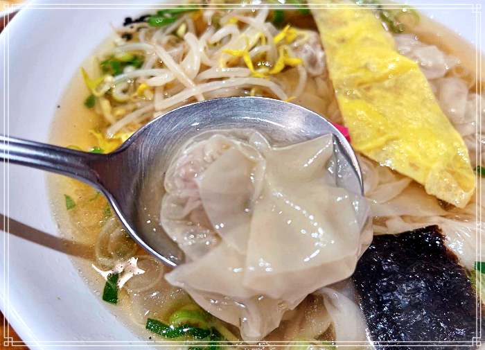 부산 수영 맛집 0.3 mm 완당, 완당면