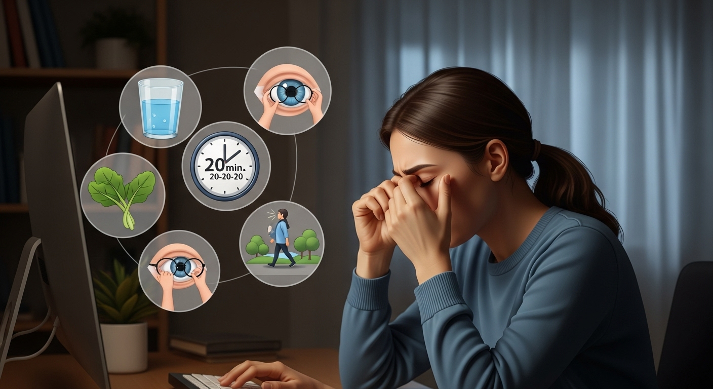 루테인, 눈건강, 안구건조, 블루라이트차단, 영양소, 스트레칭, 시력관리, 스마트폰피로, 건강습관, 눈피로회복