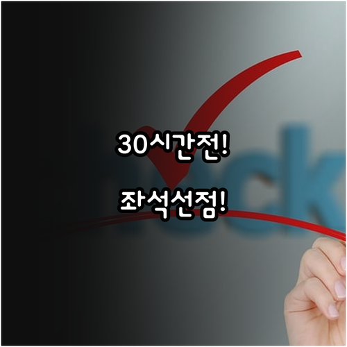 에어프랑스 온라인 체크인 30시간 전..