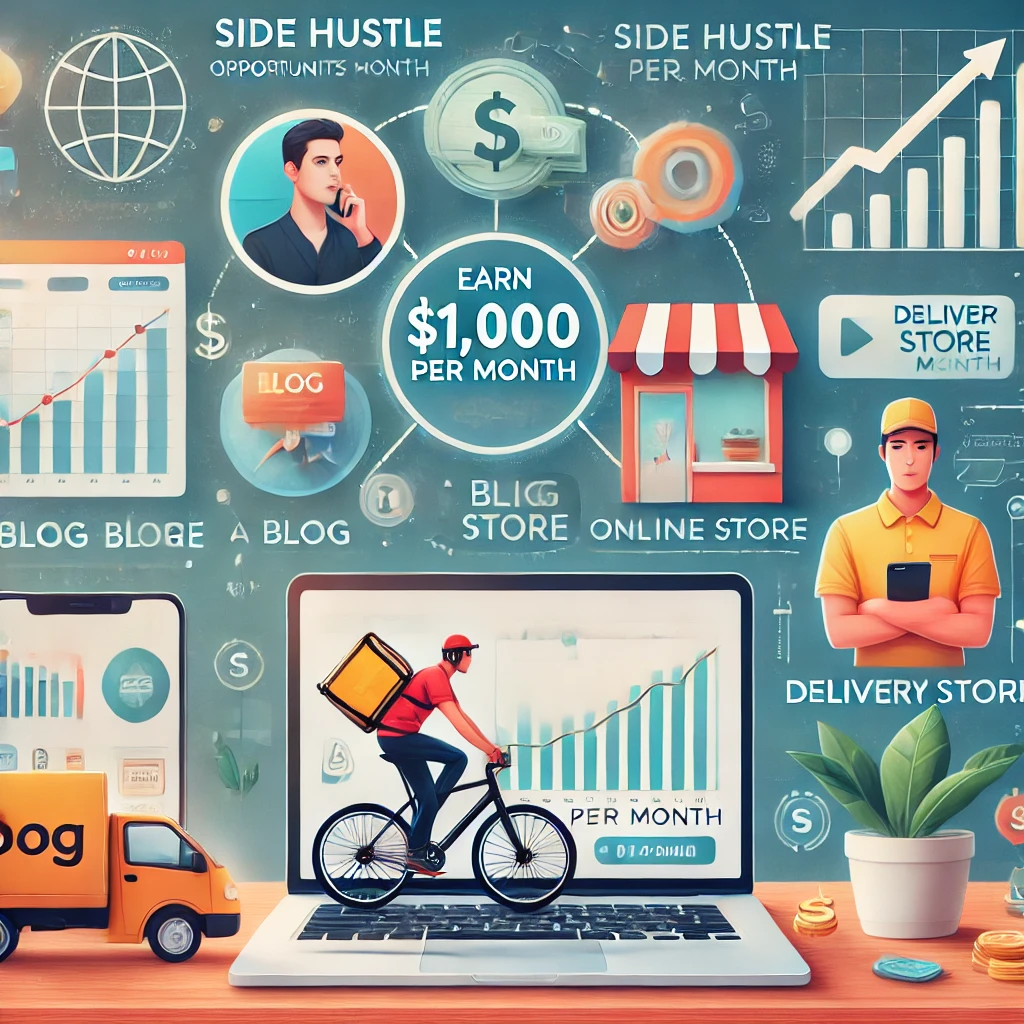 부업으로 월 100만 원 버는 방법 (블로그, 스마트스토어, 배달 부업)