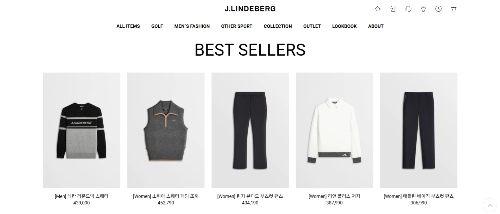 제이린드버그 골프웨어