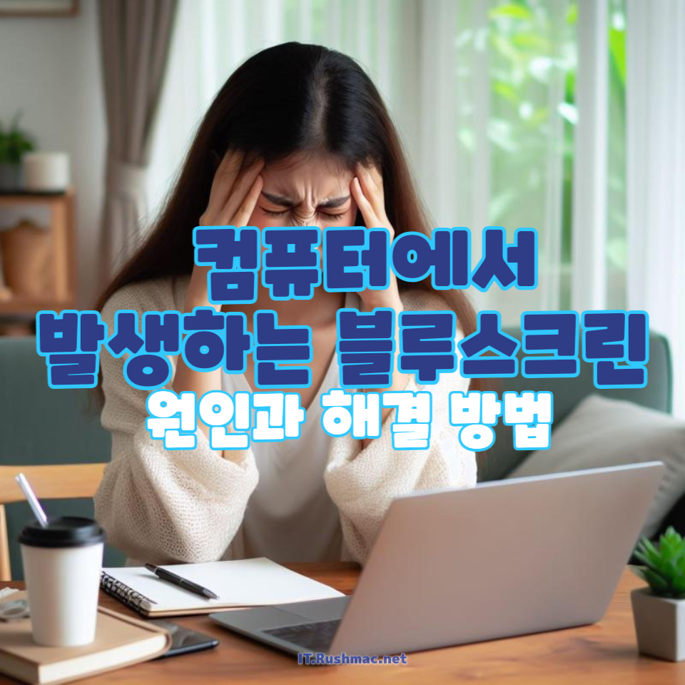 컴퓨터에 블루스크린
