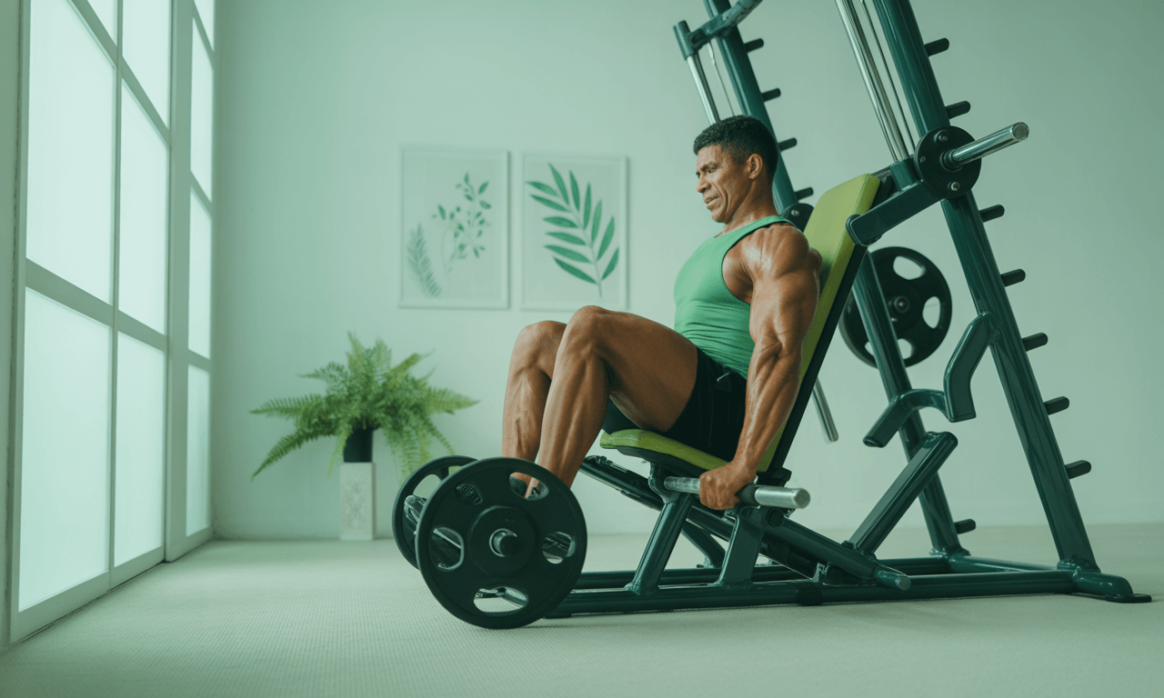 하지정맥류-운동-무거운-운동중인-사람