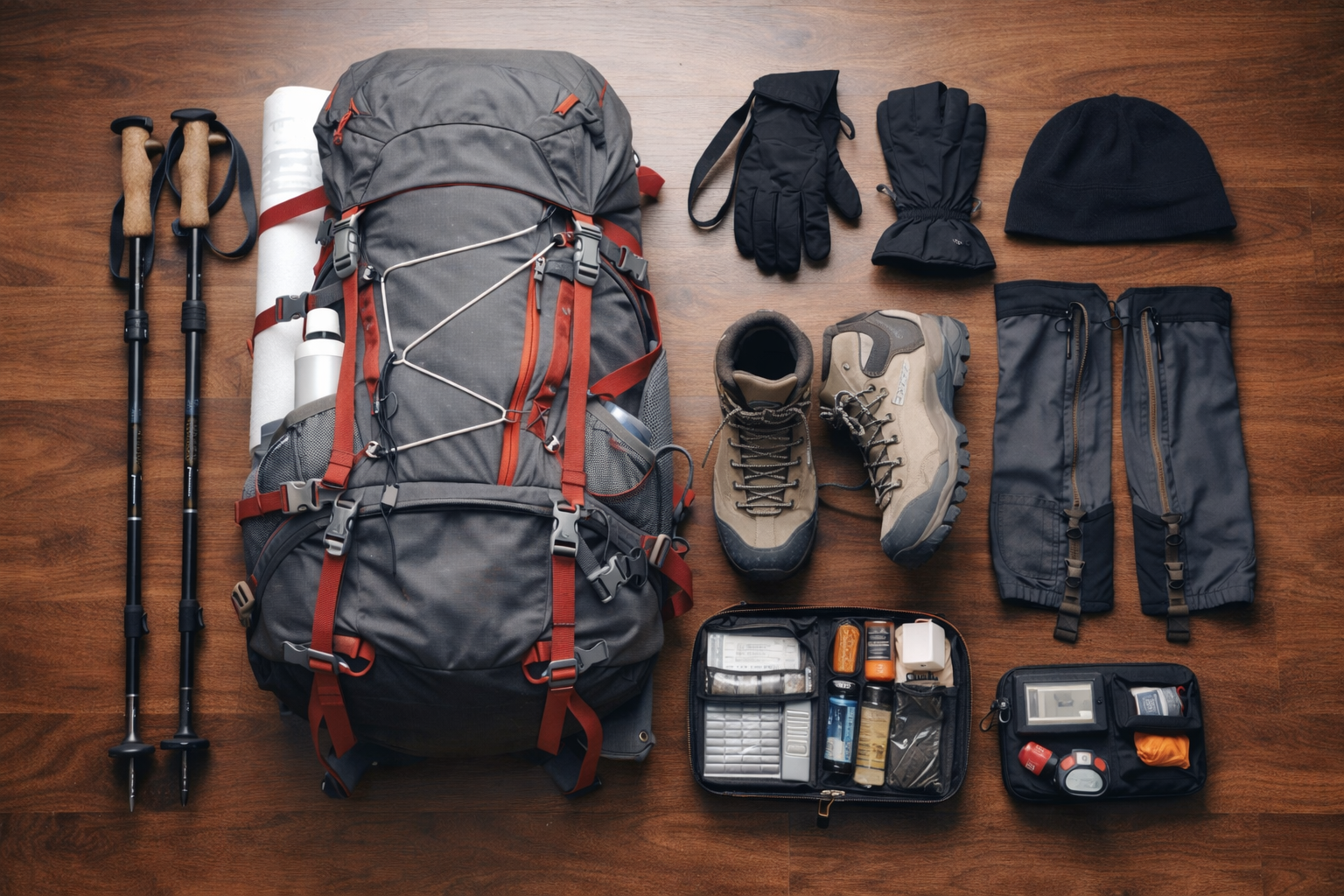 대표 등산장비 이미지