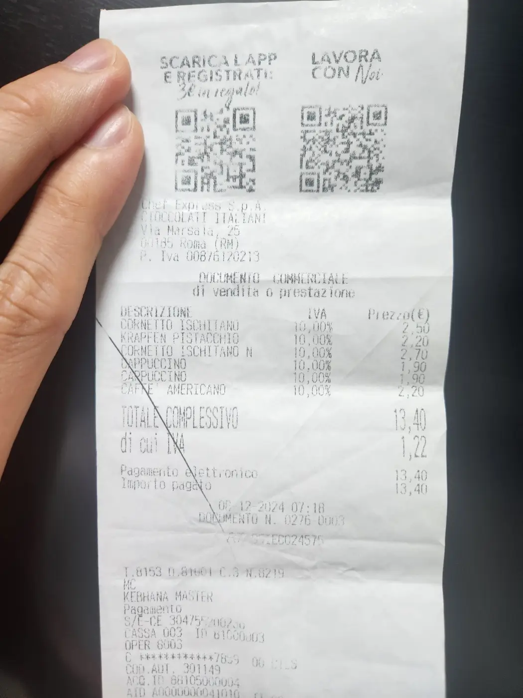 영수증-13.4유로