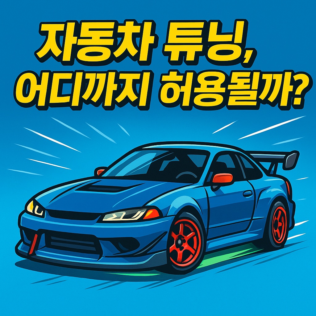 자동차 튜닝 어디가지 허용될까