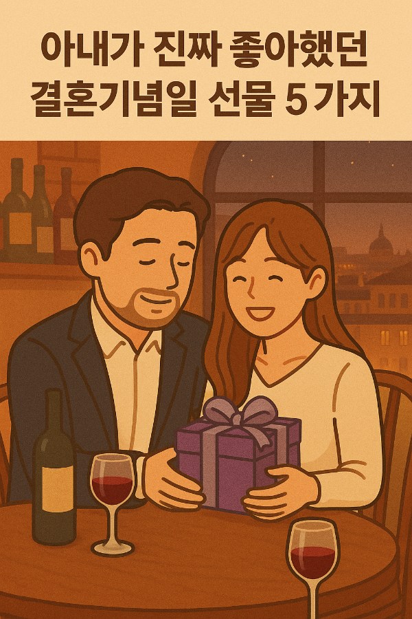 결혼기념일 선물