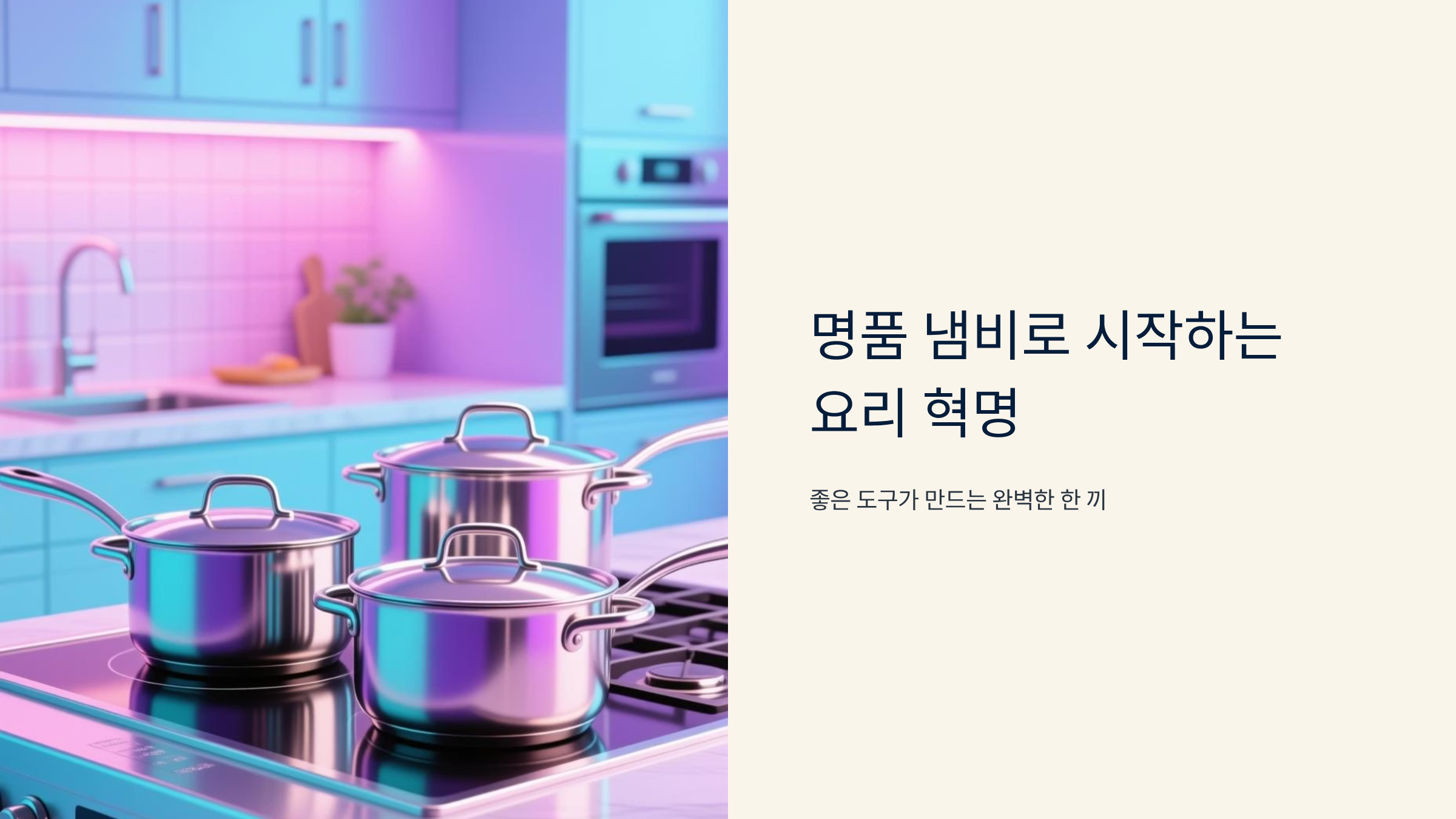 명품 주방 냄비 고르는 법, 요리 실력 200% 올리는 비결 🍳