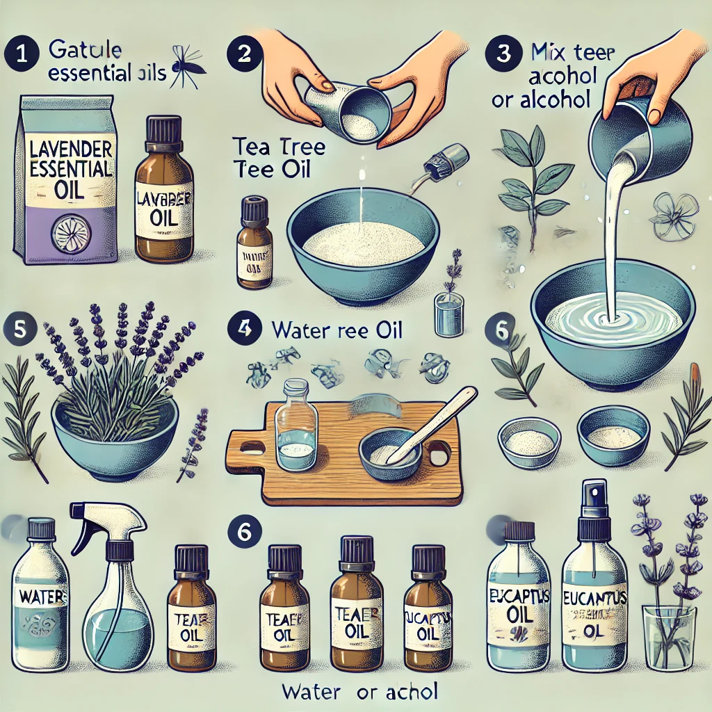 DIY 천연 모기 퇴치제 만들기