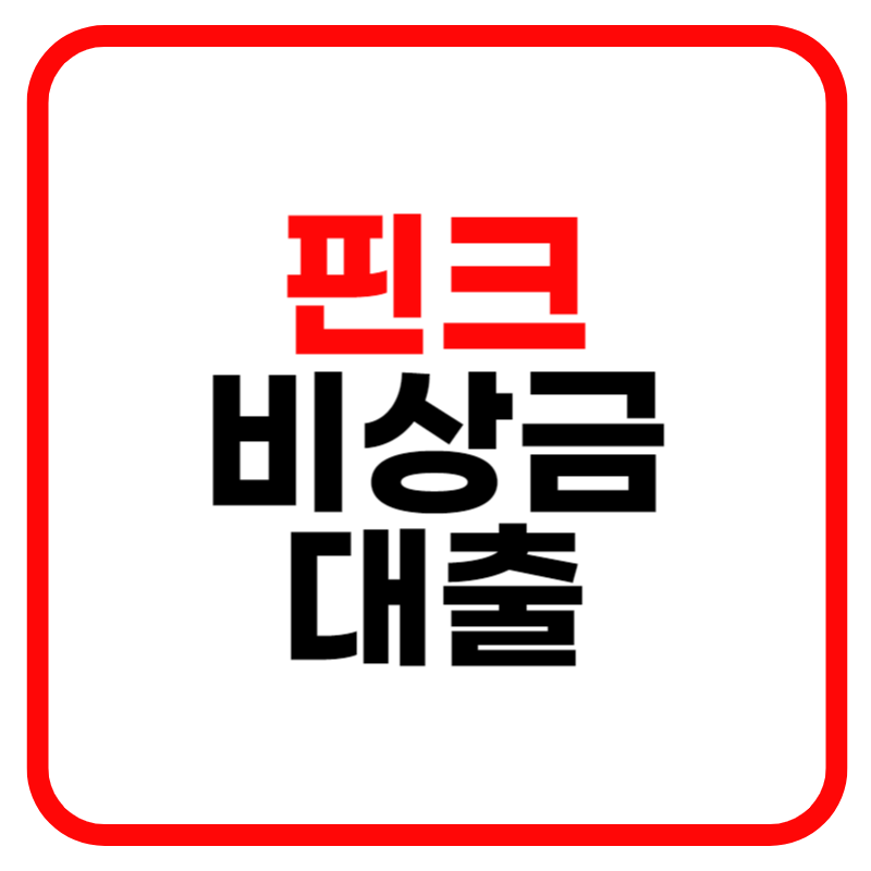 핀크 비상금대출