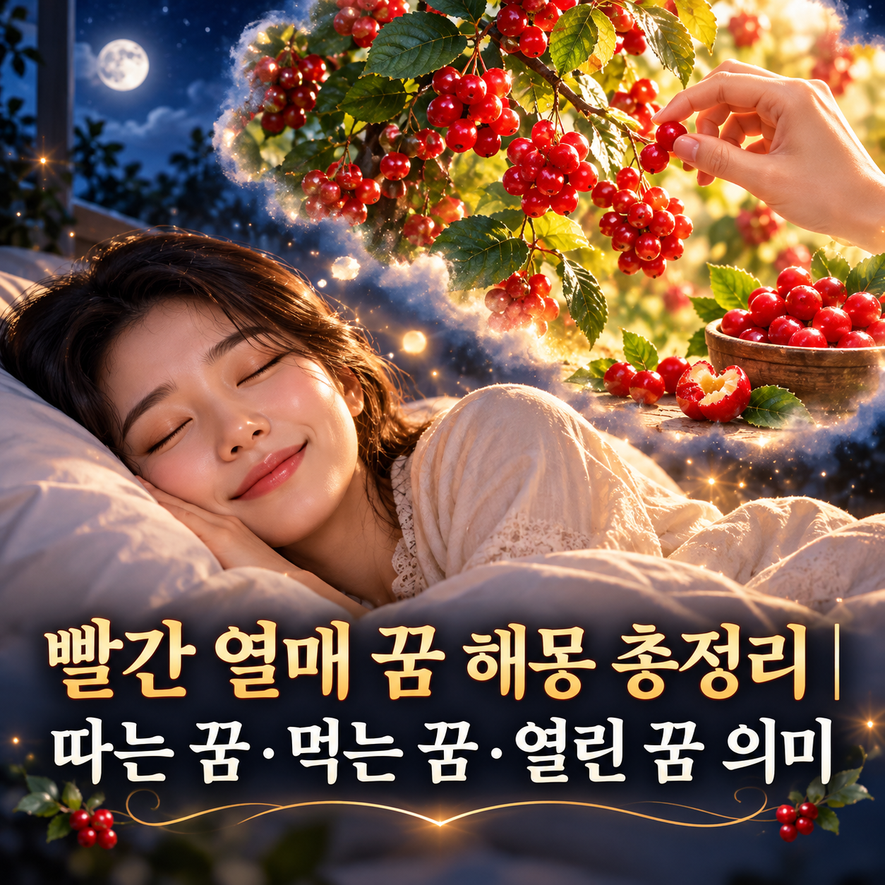 빨간 열매 꿈