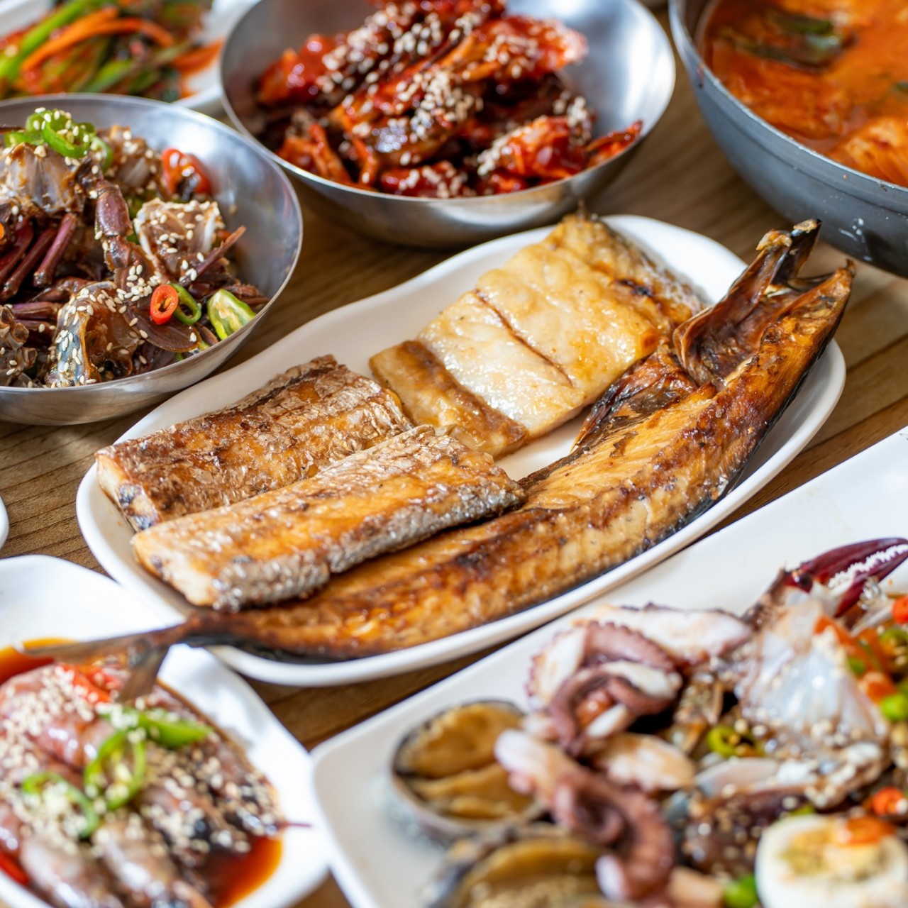 여수 늘푸른식당 꽃게장정식,