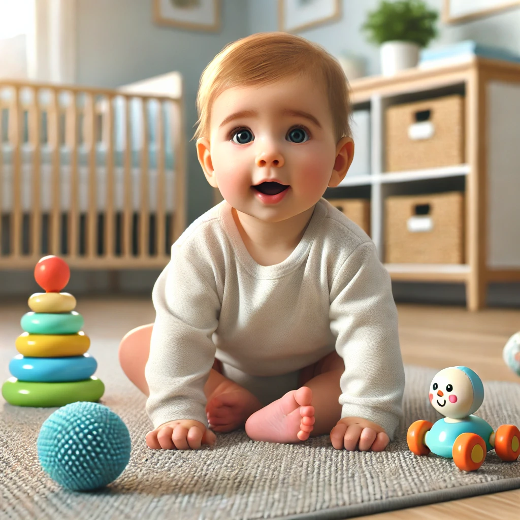 7개월 아기의 기어 다니기 발달