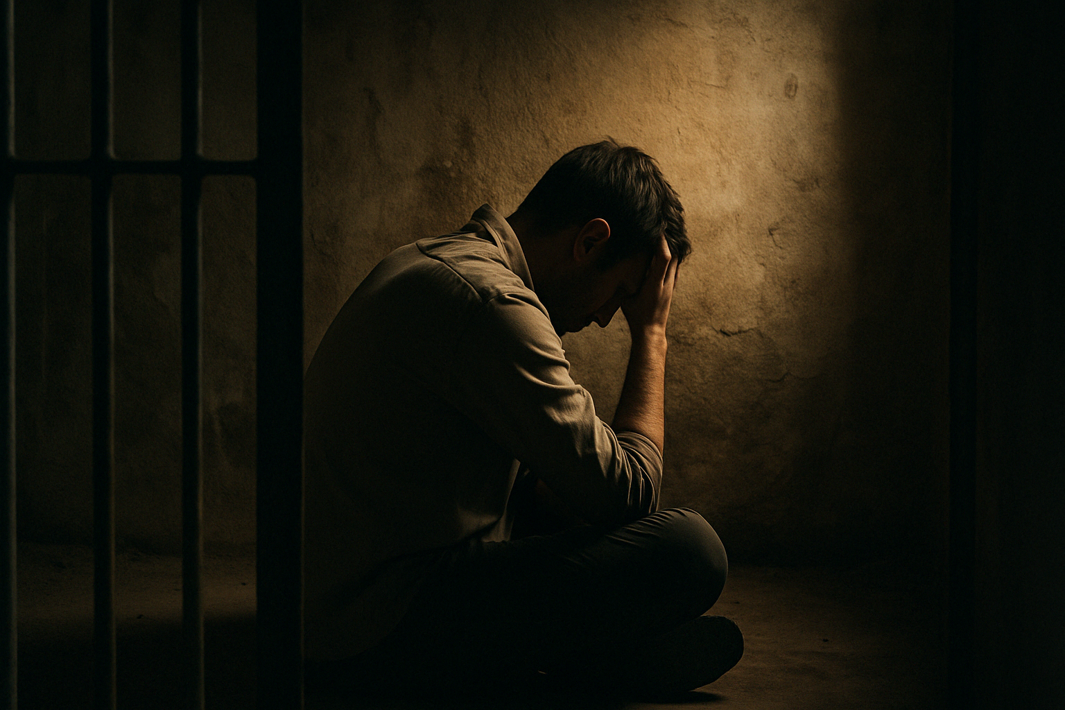 고민하는 인간 사진