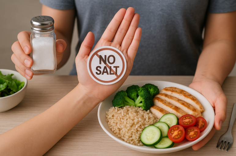 나트륨이 줄인 저염식단 이미지