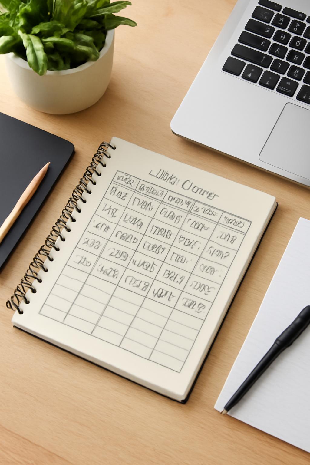 고등학생공부계획표