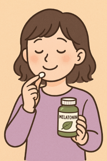 식물성 멜라토닌 효능, 복용시 주의사항