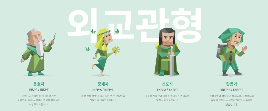 MBTI (엠비티아이) 성격유형검사 알아보기