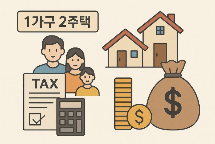 1가구 2주택 세금
