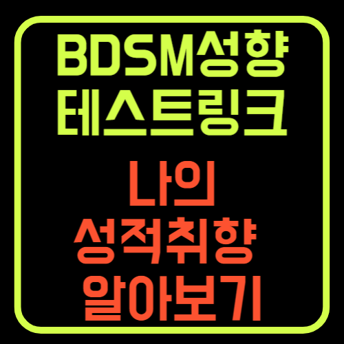 BDSM성향테스트