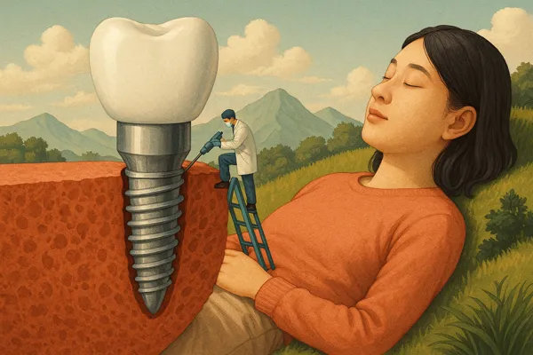 국소마취부터 진행되는 시술 과정