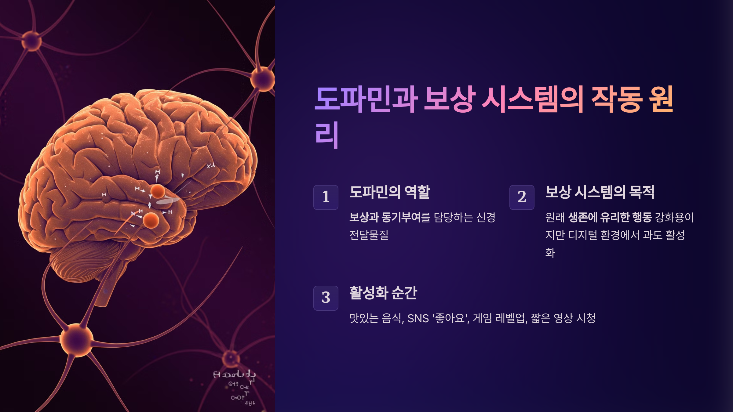 도파민과 보상 시스템이란?