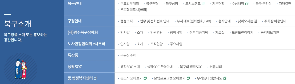 어르신 기초연금 등 맞춤형 복지 정책 안내 화면