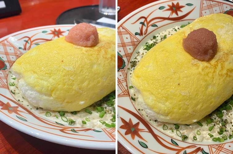 폭신함을 느낄 수 있는 수풀레오믈렛