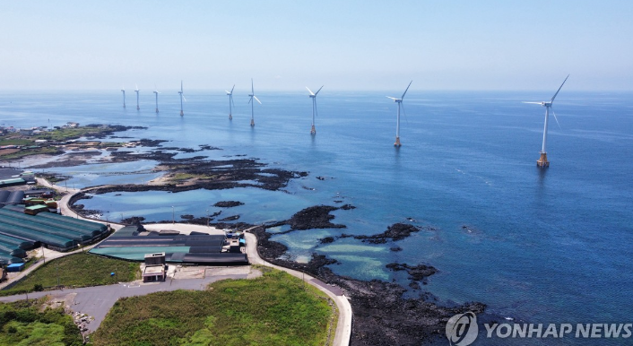 제주 탐라 해상풍력발전단지
