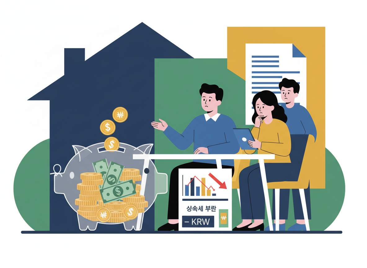 2026 상속세 면제 한도 계산