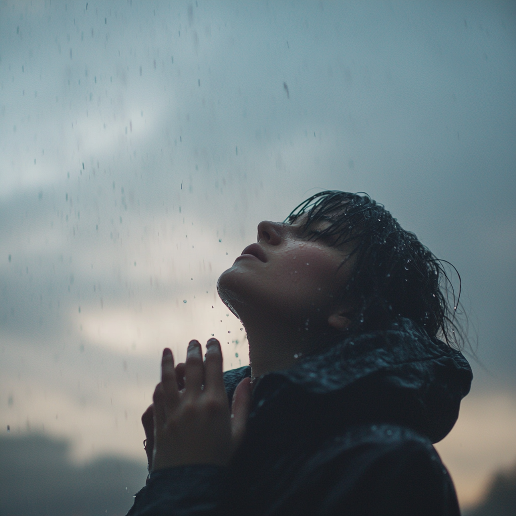 소나기 맞는 꿈