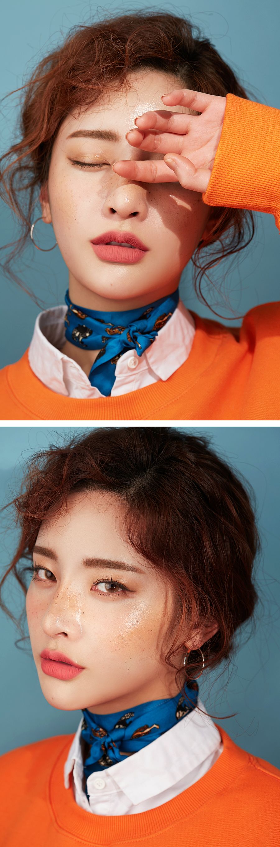 메이크업 일반인 모델 사진모음