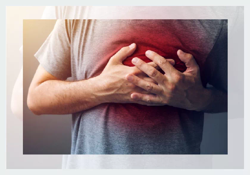 왼쪽 윗가슴 통증