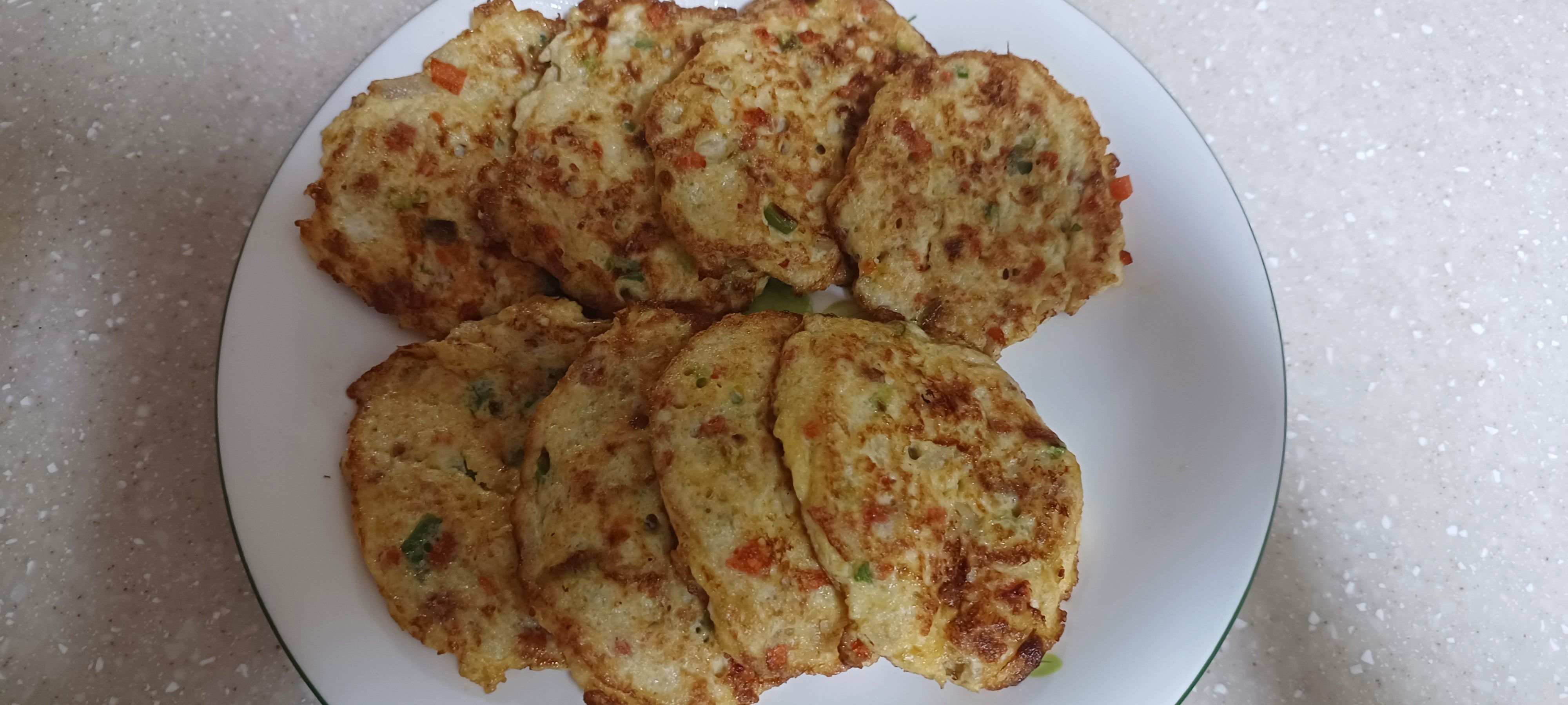 두부동그랑땡 완성