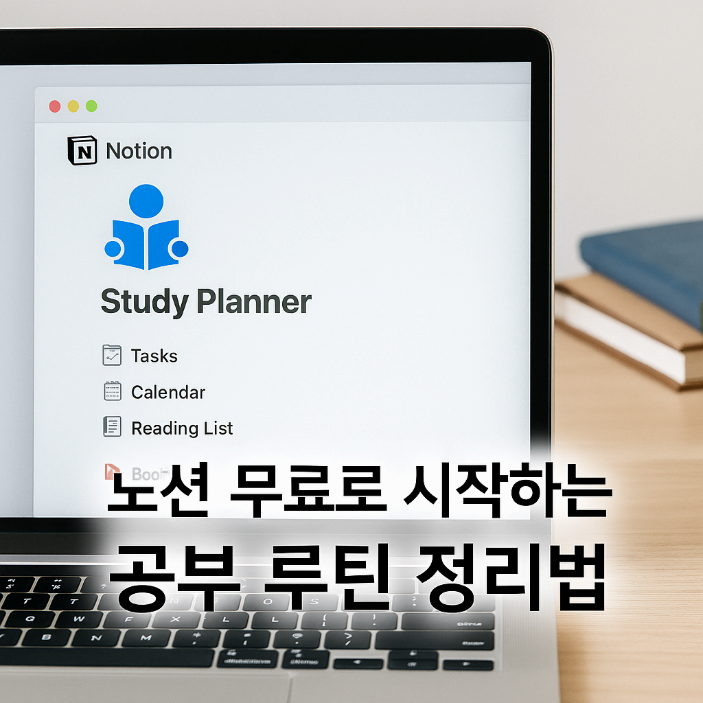 노션 무료로 시작하는 공부 루틴 정리법