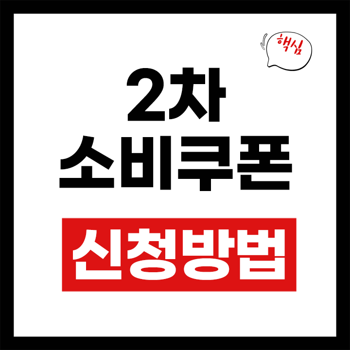 2차 소비쿠폰