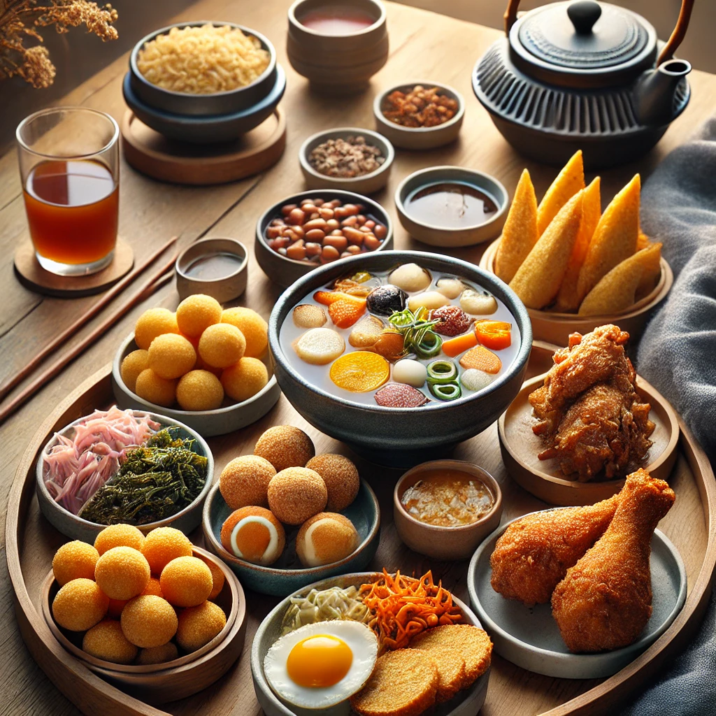 강릉중앙시장 먹거리 관련 사진