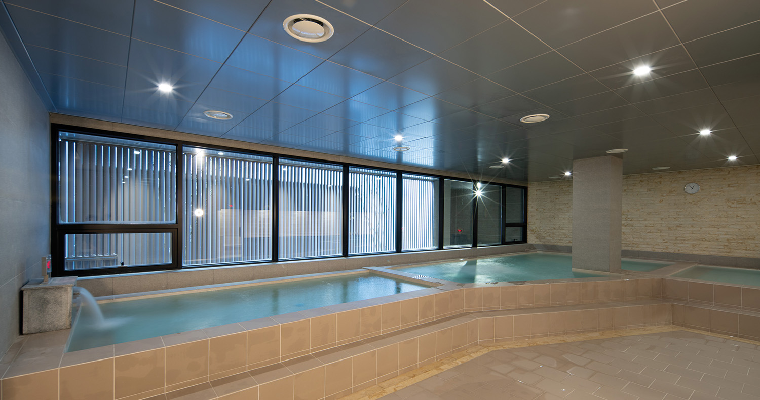 가족 모두가 함께하는 프라이빗 온천 스파