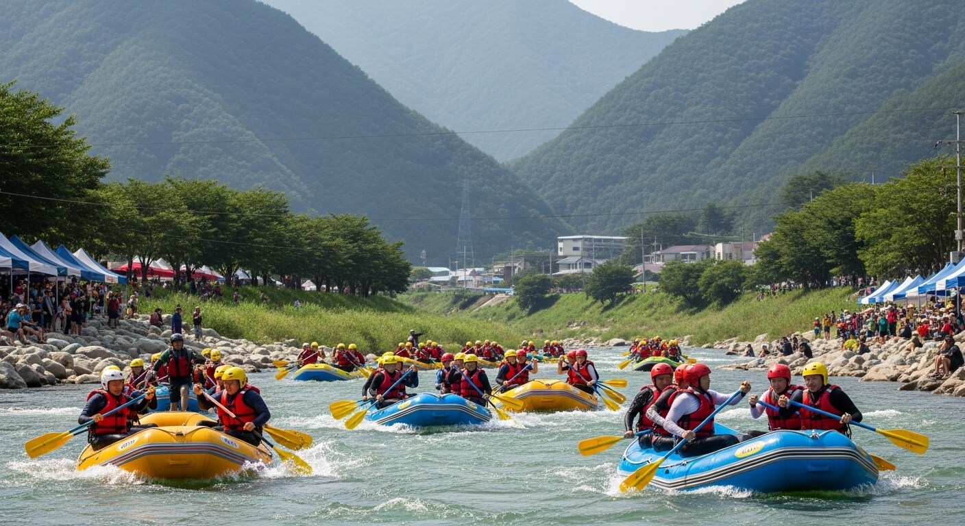 인제 내린천 래프팅축제