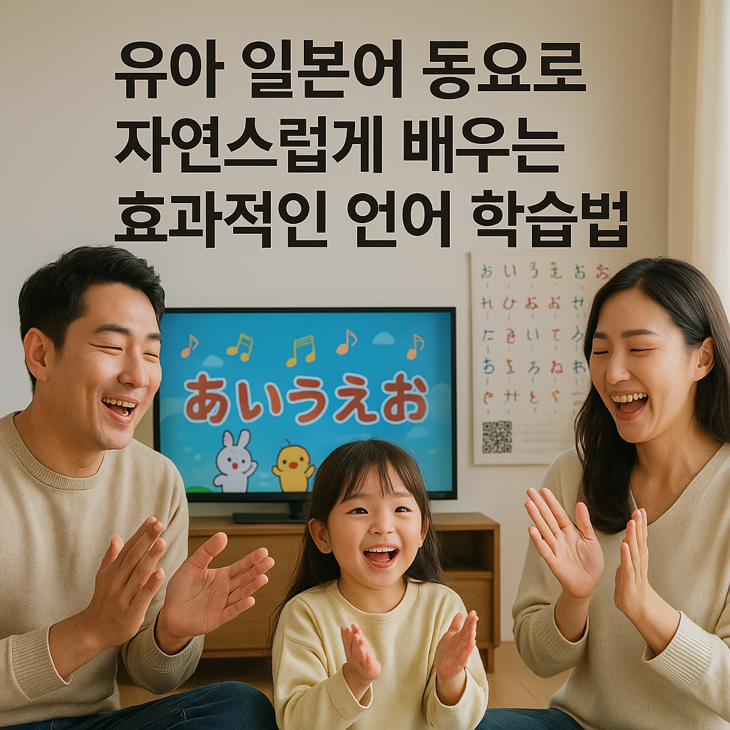 유아 일본어 동요로 자연스럽게 배우는 효과적인 언어 학습법