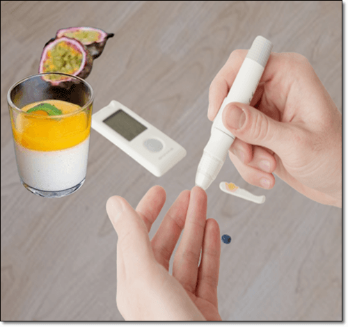 당뇨병 환자 혈당 체크