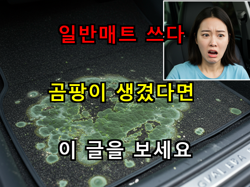 일반매트 쓰다 곰팡이 생겼다면 이 글을 보세요