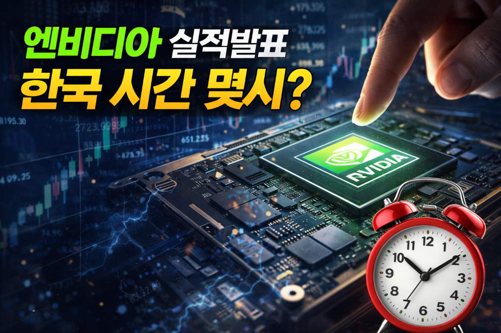 엔비디아 실적발표 한국 시간 언제? 3분 완벽 정리