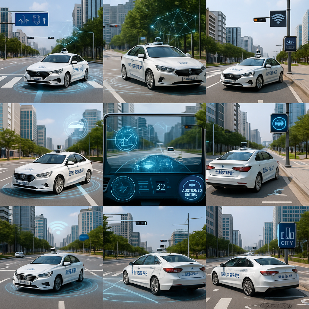 세종시의 자율주행과 관련한 이미지 사진