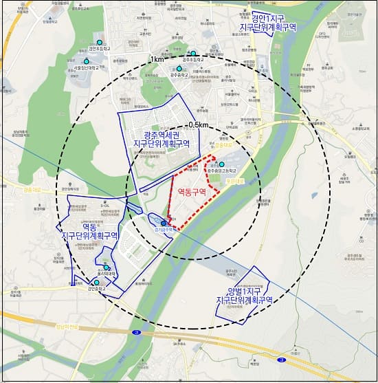 경기도 광주 역동구역 공공재개발 추진...2천827호 공급