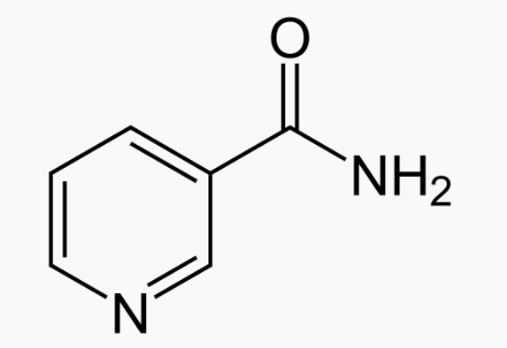 나이아신 아마이드 분자구조