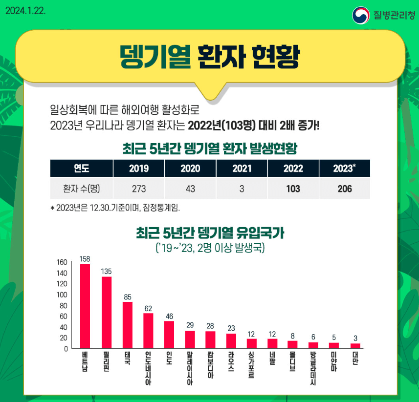 뎅기열 증상