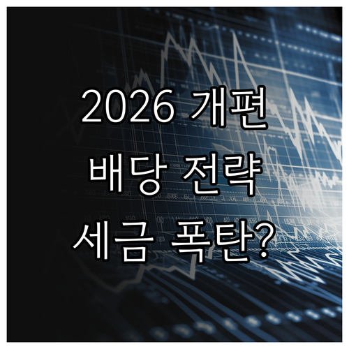 금융소득종합과세 피하는 배당 분산 전..