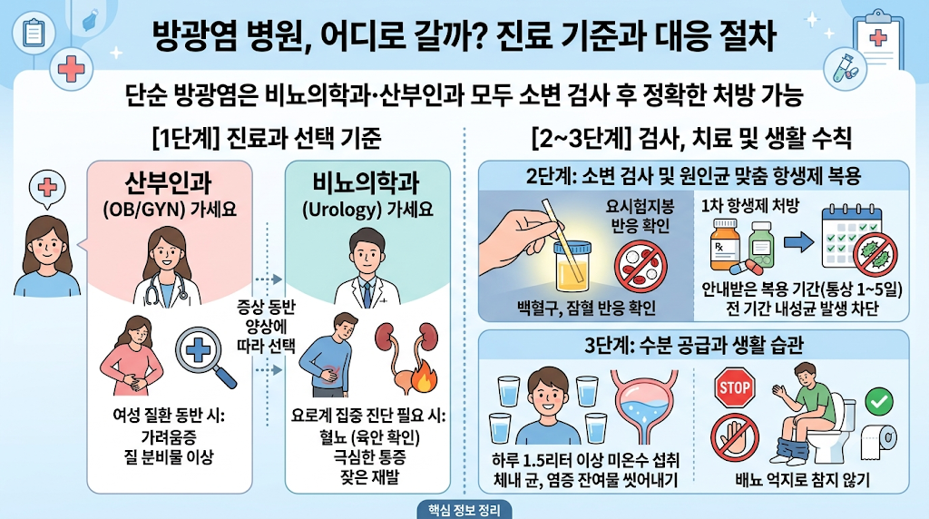 방광염 병원어디로 갈까?